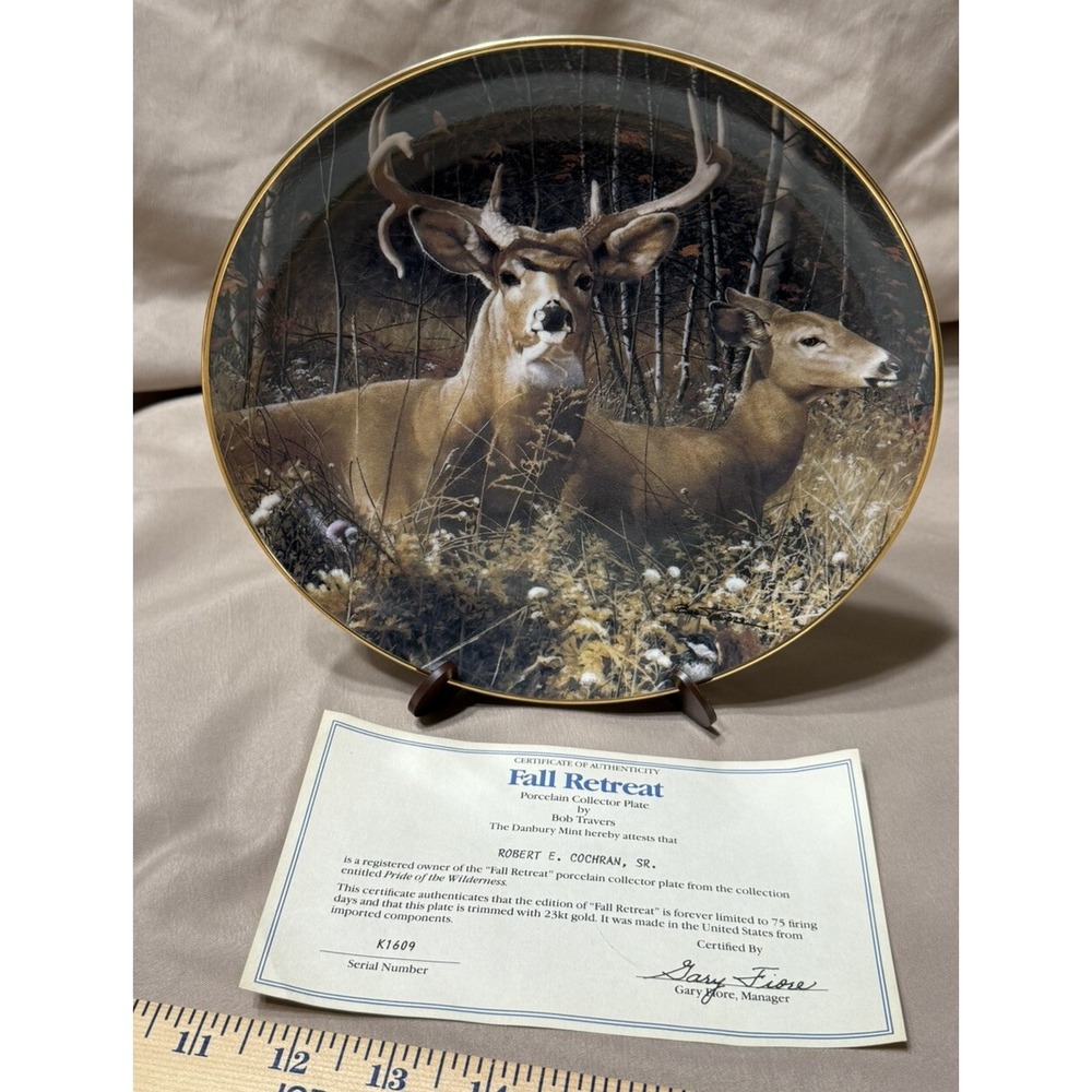 Fall Retreat By Bob Travers #K1609‎ Pride Of The Wilderness Danbury Mint